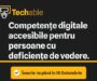 Techable deschide înscrierile pentru ediția 2026–2027, dedicată persoanelor cu deficiențe de vedere